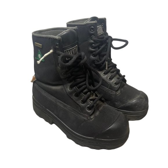 DAKOTA Unisex Leather Steel Toe Hyper-Dri Electrical Protection Safety Boots 5/7 - Picture 1 of 13
